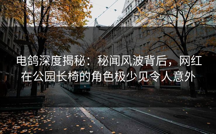 电鸽深度揭秘：秘闻风波背后，网红在公园长椅的角色极少见令人意外